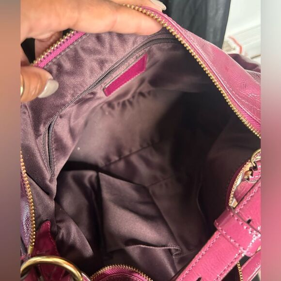 Coach Patent Leather Shoulder Bag - Picture 2 of 9